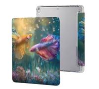 Colorful Betta Fish Tablet Case Compatible for IPAD Pro (10.5in) /IPAD Air3(10.5in) Protective Cases Cover Stand Covers