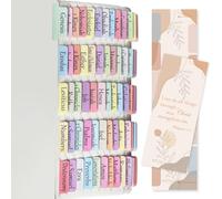 Colorful Bible Tabs for Women/Men/Kids, 100 Laminated Catholic Bible Tabs, Old and New Testament, Index Tabs for Study Bible, Christian Gift
