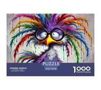 Colorful Bird Art Reliable Cardboard Perfect for Improving Patience, Focus And Overall Cognitive Abilities 70x50cm/1000pcs