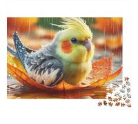 Colorful Bird Jigsaw Puzzle 1000 Piece Jigsaw Puzzle for Adults 52x38cm/1000pcs