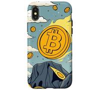 Colorful Bitcoin Blockchain Style Case for iPhone X/XS