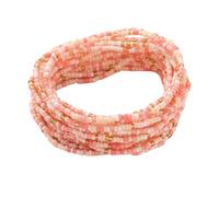 COLORFUL BLING 18Pcs Boho Multilayer Beaded Bracelets for Men Women Stackable Beaded Bracelets Summer Beach Vacation Jewelry Gift for Women