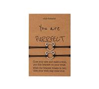COLORFUL BLING 2-3Pcs Long Distance Matching Friendship Bracelet Adjustable Cord Couple Cute Cat Promise Wish Bracelet for Women Cat Lover BFF Sisters Jewelry, 11 inch, cord, cord