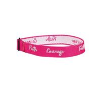 COLORFUL BLING Breast Cancer Awareness Bracelets Pink Ribbon Hope Faith Wristbands Adjustable Inspirational Bracelets for Women Supplies Favors Pink Party, 1, Resin, no gemstone