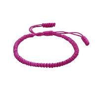 COLORFUL BLING Hand Knitted Lucky Bracelet Adjustable Tibetan Buddhist Prayer Yoga Mala Bracelets Kabbalah Protection Couple Jewelry, adjustable, Synthetic fibre, Synthetic fibre