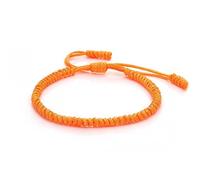 COLORFUL BLING Hand-Knitted Lucky String Bracelet Adjustable Tibetan Buddhist Prayer Yoga Mala Bracelets Kabbalah Protection Couple Jewelry, adjustable, synthetic-fiber, synthetic-fiber