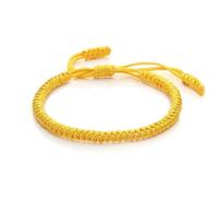 COLORFUL BLING Hand-Knitted Lucky String Bracelet Adjustable Tibetan Buddhist Prayer Yoga Mala Bracelets Kabbalah Protection Couple Jewelry, adjustable, synthetic-fiber, synthetic-fiber