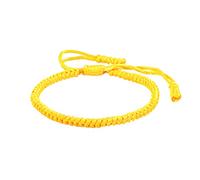 COLORFUL BLING Handmade Tibetan String Bracelet Adjustable Woven Rope Knot Buddhist Kabbalah Protection Lucky Friendship Bracelets for Mens Womens Amulet Gifts, One Size, Cotton, cotton