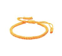 COLORFUL BLING Handmade Tibetan String Bracelet Adjustable Woven Rope Knot Buddhist Kabbalah Protection Lucky Friendship Bracelets for Mens Womens Amulet Gifts, Cotton, cotton