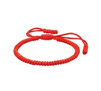 COLORFUL BLING Handmade Tibetan String Bracelet Adjustable Woven Rope Knot Buddhist Kabbalah Protection Lucky Friendship Bracelets for Mens Womens Amulet Gifts, Cotton, cotton