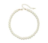 COLORFUL BLING Simple 1920s Simulated Pearl Choker Necklace Vintage Beaded Strands Necklace Prom Party Bar for Women Bridal Wedding Gifts, beads, beads