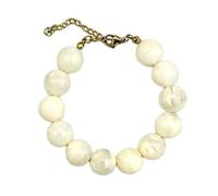 COLORFUL BLING Simple Beaded Bracelet Boho Multicolor Lightweight Resin Adjustable Round Bead Bracelet Jewelry Gift for Women, Resin, resin