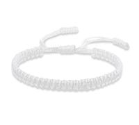 COLORFUL BLING Tibetan Buddhist Bracelets for Women Men Handmade Braided Rope String Lucky Protection Wristbands Prayer Family Couple Jewelry, adjustable, synthetic-fiber, synthetic-fiber