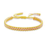 COLORFUL BLING Tibetan Buddhist Bracelets for Women Men Handmade Braided Rope String Lucky Protection Wristbands Prayer Family Couple Jewelry, adjustable, synthetic-fiber, synthetic-fiber