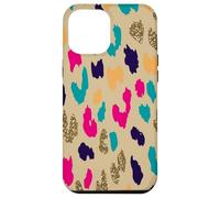 Colorful Boho Leopard Abstract Animal Spots Pattern Case for iPhone 12 Pro Max
