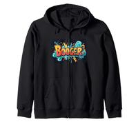 Colorful Booger Speech Costume Zip Hoodie