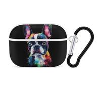 Colorful Boston Terrier for Airpods Pro 2nd Case