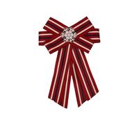 Colorful Bowknot Butterfly Brooch Elegant Vibranting Color Drip Oil Designs Accessory for Costumes Enhancements Elegant Lapel Pin