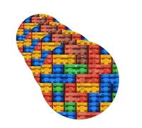 Colorful Brick Car Air Freshener Cards for Women Men 4 Pack Cute Car Accessories Long Lasting Scent Car Diffuser Hanging Auto Aromatherapy Tablets Car Fresheners Gifts