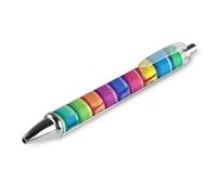Colorful Brick Concrete Retractable Ballpoint Pen Black Ink Ball Point Pen Work Pens 1 PCS