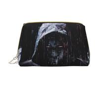 Colorful Brick Print Leather Makeup Bag Small Travel Cosmetic Bag For Women,Cosmetic Organizer Makeup Pouch For Purse, Hacker Era, One Size