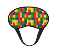 Colorful Brick Sleep Mask for Side Sleeper, Eye Mask Sleeping for Women Men,for Sleeping with Elastic Band