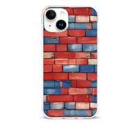 Colorful Brick Wall Novelty Protective Cases Lightweight Phone Covers Compatible With iPhone 14/14 Plus/14 Pro/14 Pro Max Printed Protector
