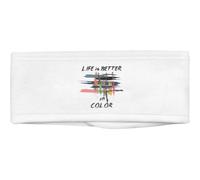 'Colorful Brushstrokes of Life' Beauty Head Band/Hair Band (HB00034232)