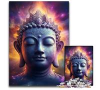 Colorful Buddha 1000Pc Adults Jigsaw Puzzle Jigsaw Puzzles for Adults Brain Challenge Gift, Educational Activity for Teenagers 50x75CM/19.68x29.52inch