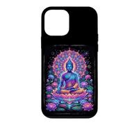 Colorful Buddha Lotus Mandala Spiritual Art Design Case for iPhone 12 mini