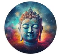 Colorful Buddha Puzzles 1000 Pieces for Adults Cardboard Jigsaw Puzzles DIY Decoration, Brain Challenge, for Adult, Family, 67.5x67.5cm
