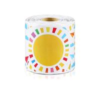 Colorful Bulletin Border Trim Sun Board Borders Stickers Back-to-School Decorations Sun Colorful Trim
