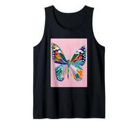 Colorful Butterfly Modern Artistic Spring Aesthetic Summer Tank Top