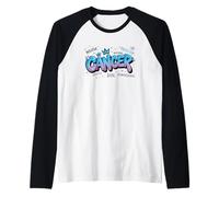 Colorful Cancer Zodiac Sign Personality Traits Art Raglan Baseball Tee