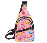 _Colorful Candy (1) Sling Backpack Bag