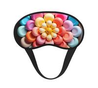 Colorful Candy Blackout Sleep Mask for Comfort Soft Indoor Outdoor Camping Travel Shift Change