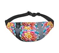 Colorful Candy Boys large waist bag, travel crossbody waist bag, suitable for enjoying sports, running, cycling, travel, fishing