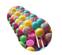 Colorful candy Car Air Freshener Cards for Women Men 4 Pack Cute Car Accessories Long Lasting Scent Car Diffuser Hanging Auto Aromatherapy Tablets Car Fresheners Gifts