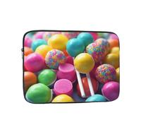 Colorful Candy Laptop Case 15 inch, Water Resistant Laptop Sleeve Shockproof Protective Traveling Computer Bag Portable Business Briefcase for Men Women