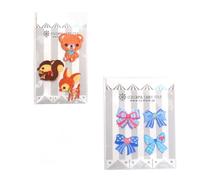 Colorful Candy Style B8007100-BTR Iron On Patch Ribbon Set of 4 & 3 Forest Friends