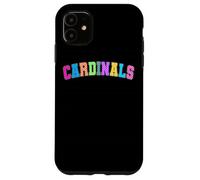 Colorful Cardinals Pride Statement Case for iPhone 11