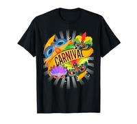 Colorful Carnival Mask Circus Funny Gift T-Shirt