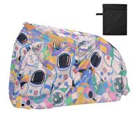 Colorful Cartoon Cute Astronauts Waterproof Outdoor Bike Cover with Lock Holes Anti Dust Rain Snow UV Storage Rain Cover Fits for Most accesorios para bicicletas de montana