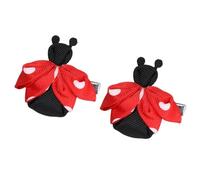 Colorful Cartoon Hair Clip Lovely Ribbon Hair Clip Ladybirds Hairpins Barrettes Girls HairPins 2000s Trend