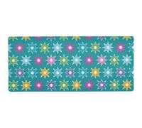 Colorful Cartoon Stars Multifunctional Mouse pad Cute for Studio Multifunctional Mouse mat for Desk 31.5 x 11.8in