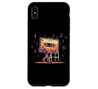 Colorful Cassette Tape with Walker Funny Music Lover Case for iPhone XS Max