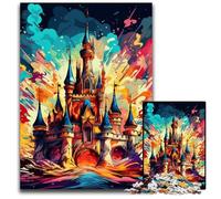Colorful Castle Jigsaw Puzzles for Adults 1000 Piece Jigsaw Puzzles for Adults for Family And Friends, Suitable for Ages 14+ 50x75CM/19.68x29.52inch