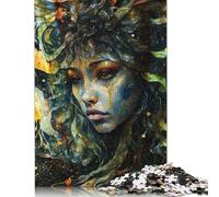 Colorful Celestial Being Jigsaw Puzzles Puzzle for Adults Kids. 1000 Pieces Whimsical Challenge Toy Educational Game Home Decoration for Adults& Kids Age 14 Years Up 1000pcs (38x26cm)