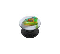 Colorful Chameleon Lizard Reptile Wildlife Nature PopSockets Adhesive PopGrip