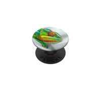 Colorful Chameleon Reptile Animal Lizard PopSockets Adhesive PopGrip